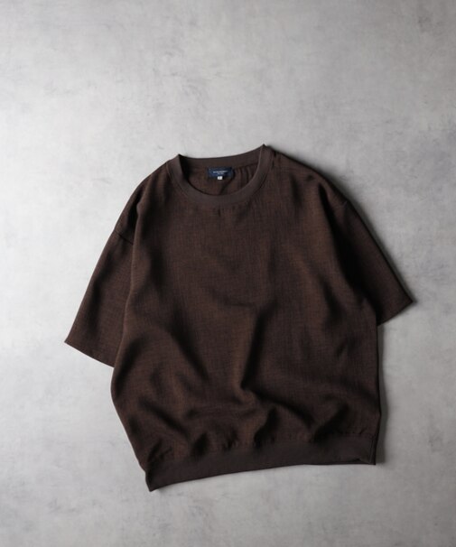 バックナンバー リネンライクプルオーバーTシャツ