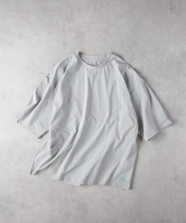 プラスワン 裾ワンポイントロゴ半袖Ｔシャツ