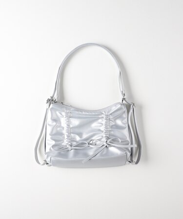 ヴィヴィアンブルー ２ＷＡＹリボンバッグ