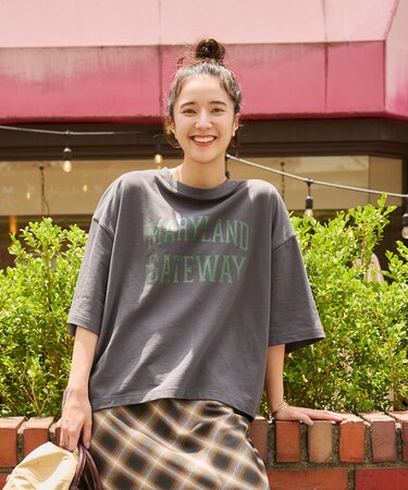 ハニーサックルローズ インレイロゴＴシャツ