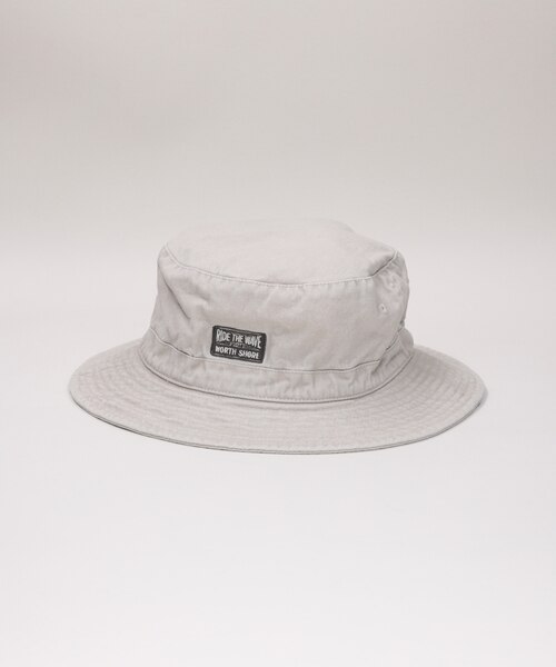 L｜バケットハット ライト グレー/FREE Lee】 BUCKET COTTON TWILL / 【リー】コットンツイル バケット