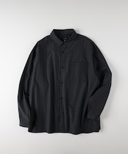 バックナンバー ブロードチェックロングスリーブシャツ