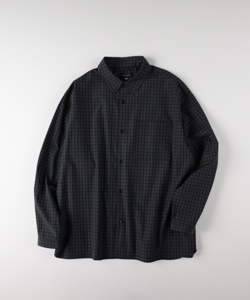バックナンバー ブロードチェックロングスリーブシャツ