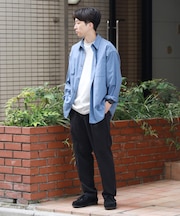 バックナンバー ブロードチェックロングスリーブシャツ