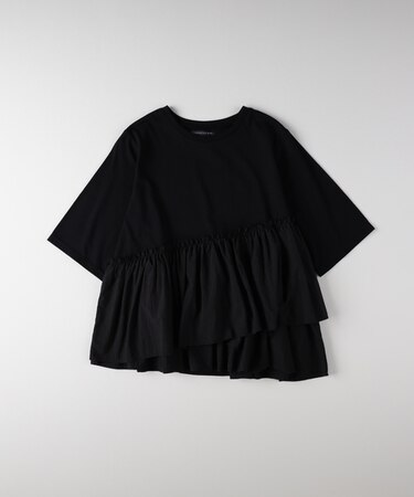 ハニーサックルローズ 接触冷感裾切り替えデザインＴシャツ