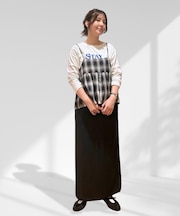 ハニーサックルローズ オンブレチェックキャミ