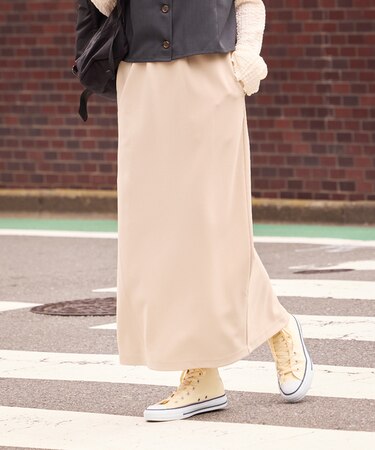 ハニーサックルローズ カットジョーゼットタイトスカート　