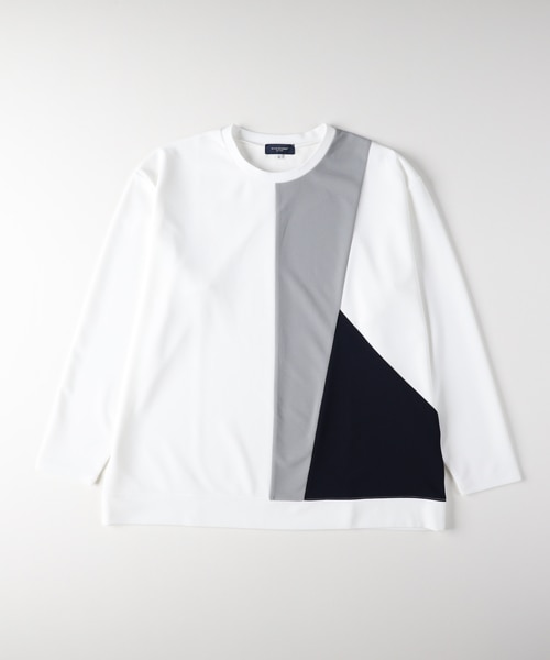 バックナンバー 梨地切替ロングスリーブTシャツ｜ライトオンの