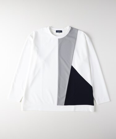 バックナンバー 梨地切替ロングスリーブＴシャツ