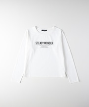 ハニーサックルローズ ロゴプリントロングスリーブＴシャツ