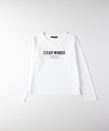 ハニーサックルローズ ロゴプリントロングスリーブＴシャツ