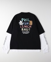 リアルレイヤードロングスリーブTシャツ