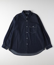 バックナンバー デニムビッグシルエットシャツジャケット