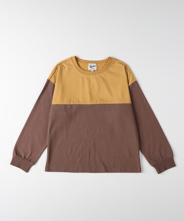 リファービッシュ フットボール切替長袖Ｔシャツ
