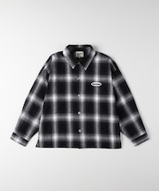 リファービッシュ オンブレチェックシャツ