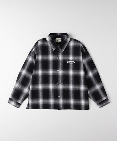 リファービッシュ オンブレチェックシャツ
