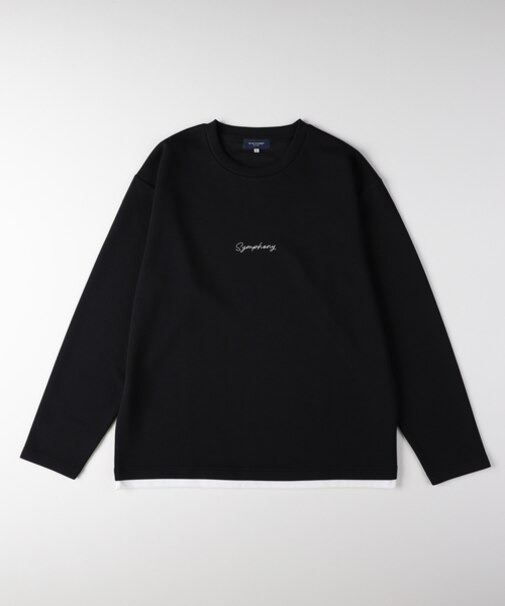 バックナンバー ＴＲＰＵ胸ロゴプリントロングスリーブＴシャツ