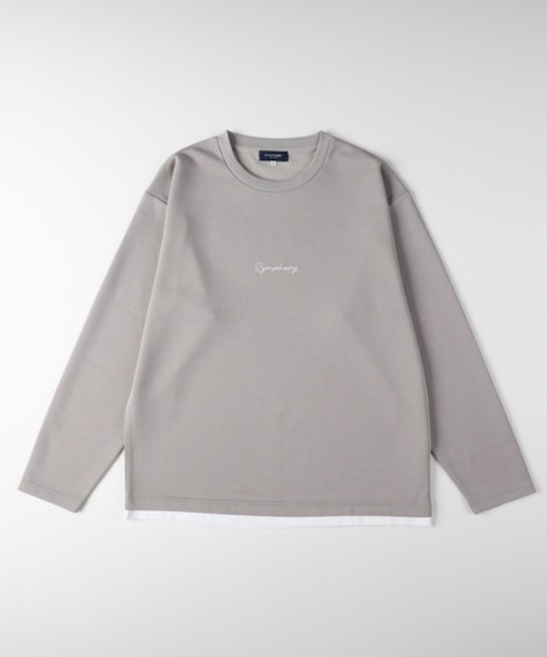 バックナンバー ＴＲＰＵ胸ロゴプリントロングスリーブＴシャツ