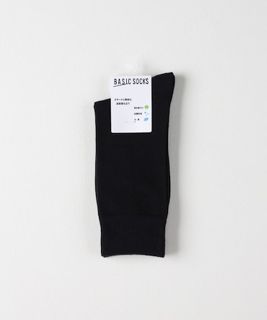 ベーシックソックス ムジクルーソックス