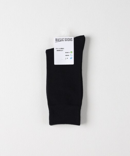 ベーシックソックス ムジクルーソックス