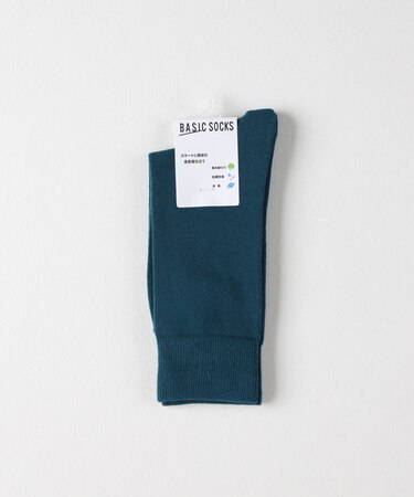 ベーシックソックス ムジクルーソックス