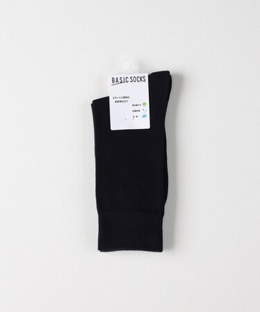 ベーシックソックス ムジクルーソックス