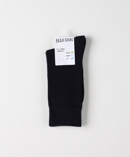 ベーシックソックス ムジクルーソックス