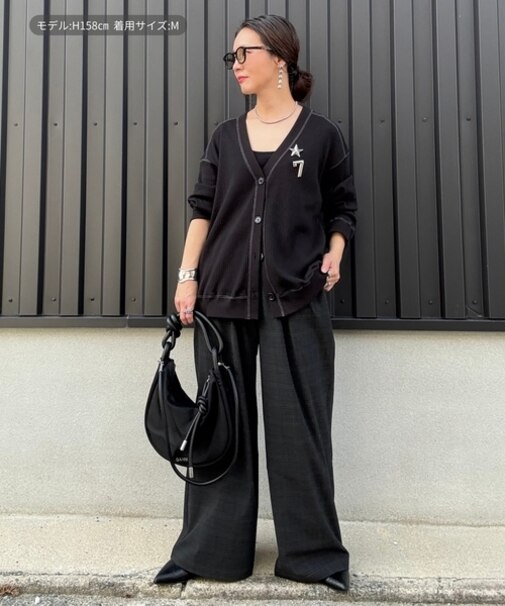 ハニーサックルローズ カットカーディガン