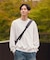 バックナンバー オーバーサイズカラースウェットクルーネックプルオーバー