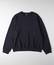 バックナンバー オーバーサイズカラースウェットクルーネックプルオーバー