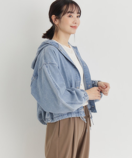 バックナンバー デニムフードシャツ