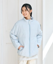 エムピーエス スタンドネック裏ボア中綿ジャケット