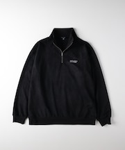 バックナンバー フェイクスエードハーフZIPトレーナー