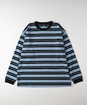 バックナンバー カラーボーダーロングスリーブＴシャツ