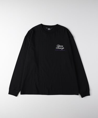 キャンプ7 胸ロゴ刺繍ロングスリーブTシャツ