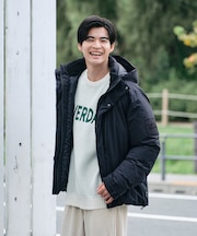 キャンプ7 ダウンミックス防風ジャケット