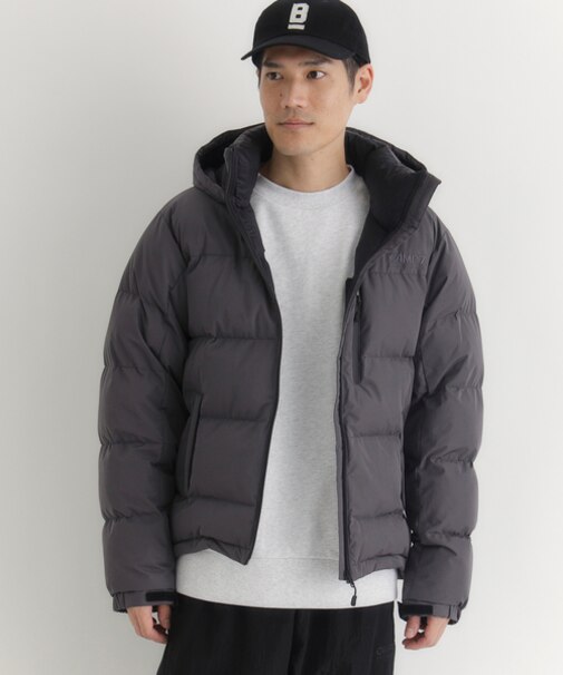 キャンプ7 ダウンミックス防風アクティブジャケット