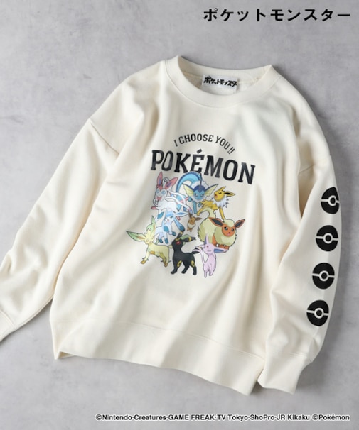 ポケモン 【ＰＯＫＥＭＯＮ】スウェットプルオーバー