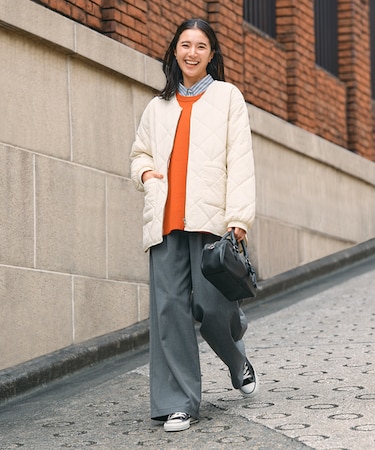 ハニーサックルローズ キルティングジャケット