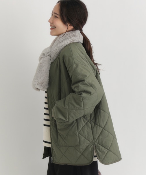 ハニーサックルローズ キルティングジャケット