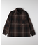 バックナンバー オーバーサイズチェックシャツジャケット