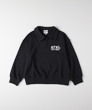 リファービッシュ ハーフジップスウェットプルオーバー