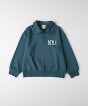 リファービッシュ ハーフジップスウェットプルオーバー