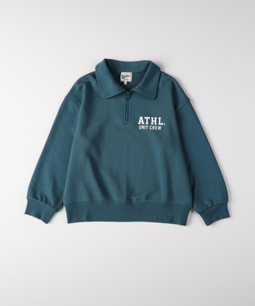 リファービッシュ ハーフジップスウェットプルオーバー