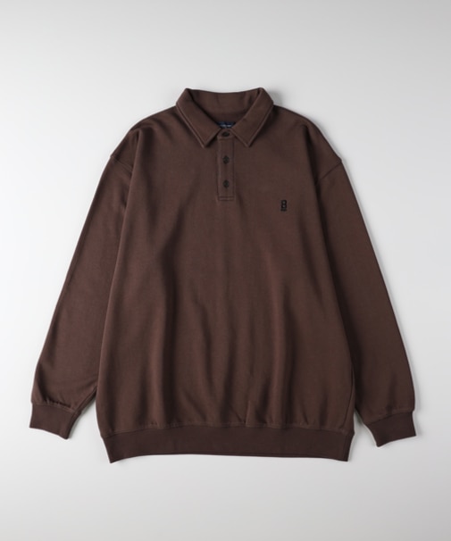 バックナンバー スウェットポロ襟トレーナー