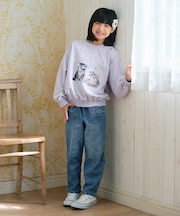 エムピーエス 転写ネコプリントスウェットプルオーバー