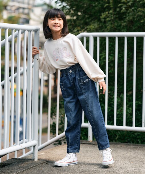 エムピーエス ドリームアップリケスウェットプルオーバー