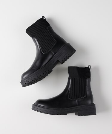 ハニーサックルローズ サイドゴアミドルブーツ