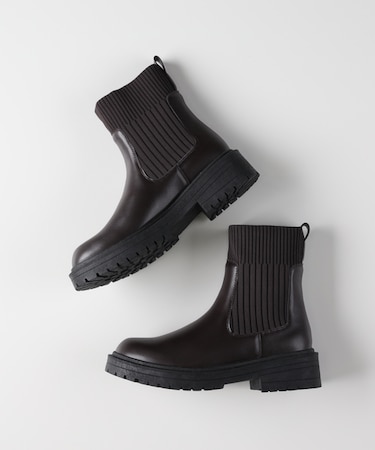 ハニーサックルローズ サイドゴアミドルブーツ