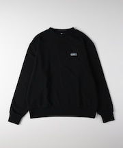 キャンプ7 胸ラベルロゴクルーネックトレーナー